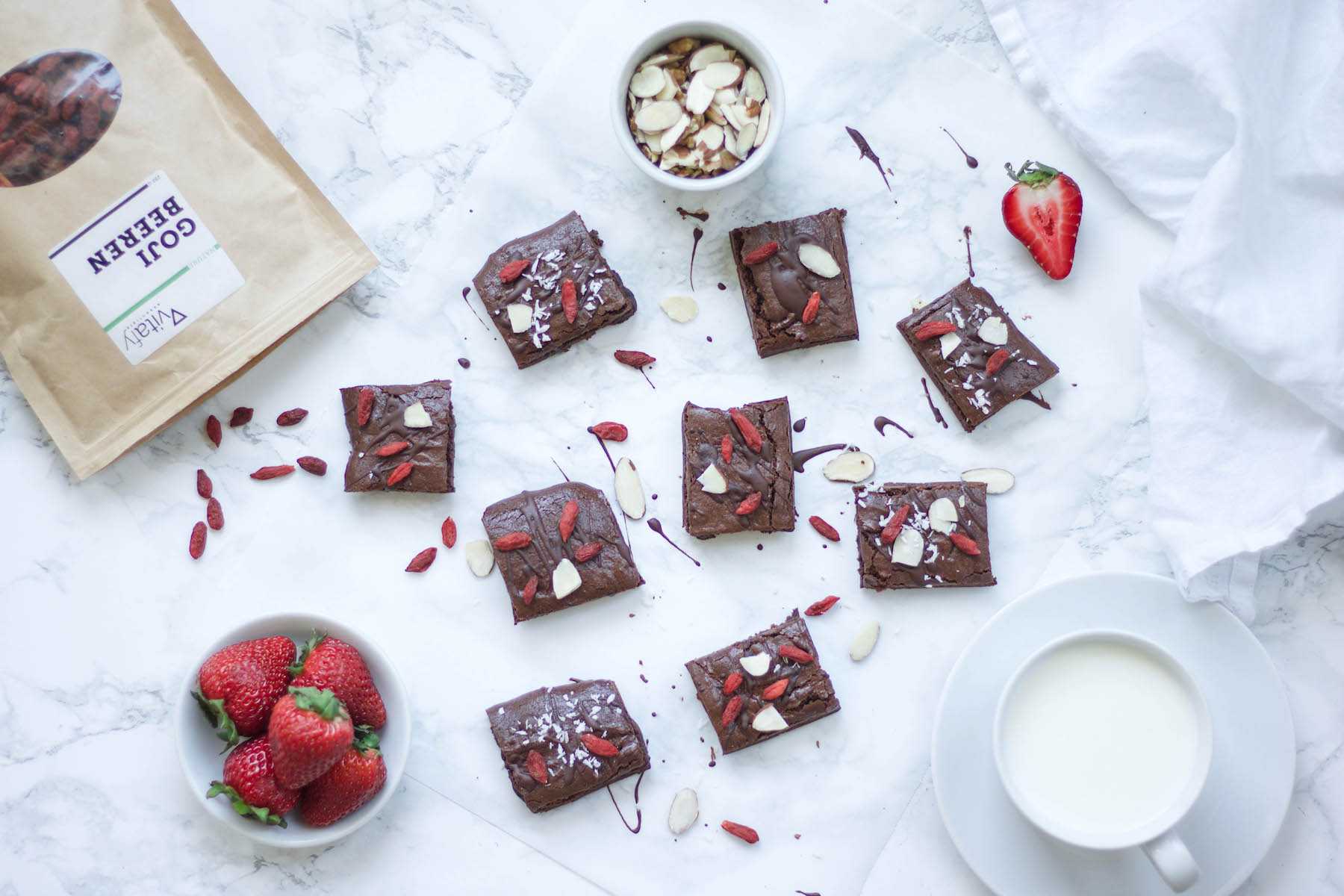 Zuckerfreie Superfood-Brownies