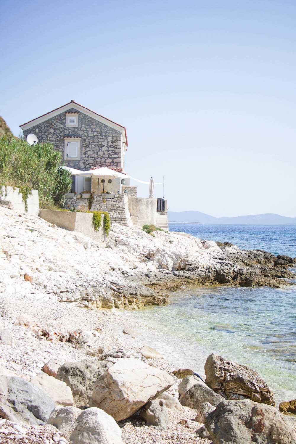 Otok Susak - Wasser trinken im Urlaub