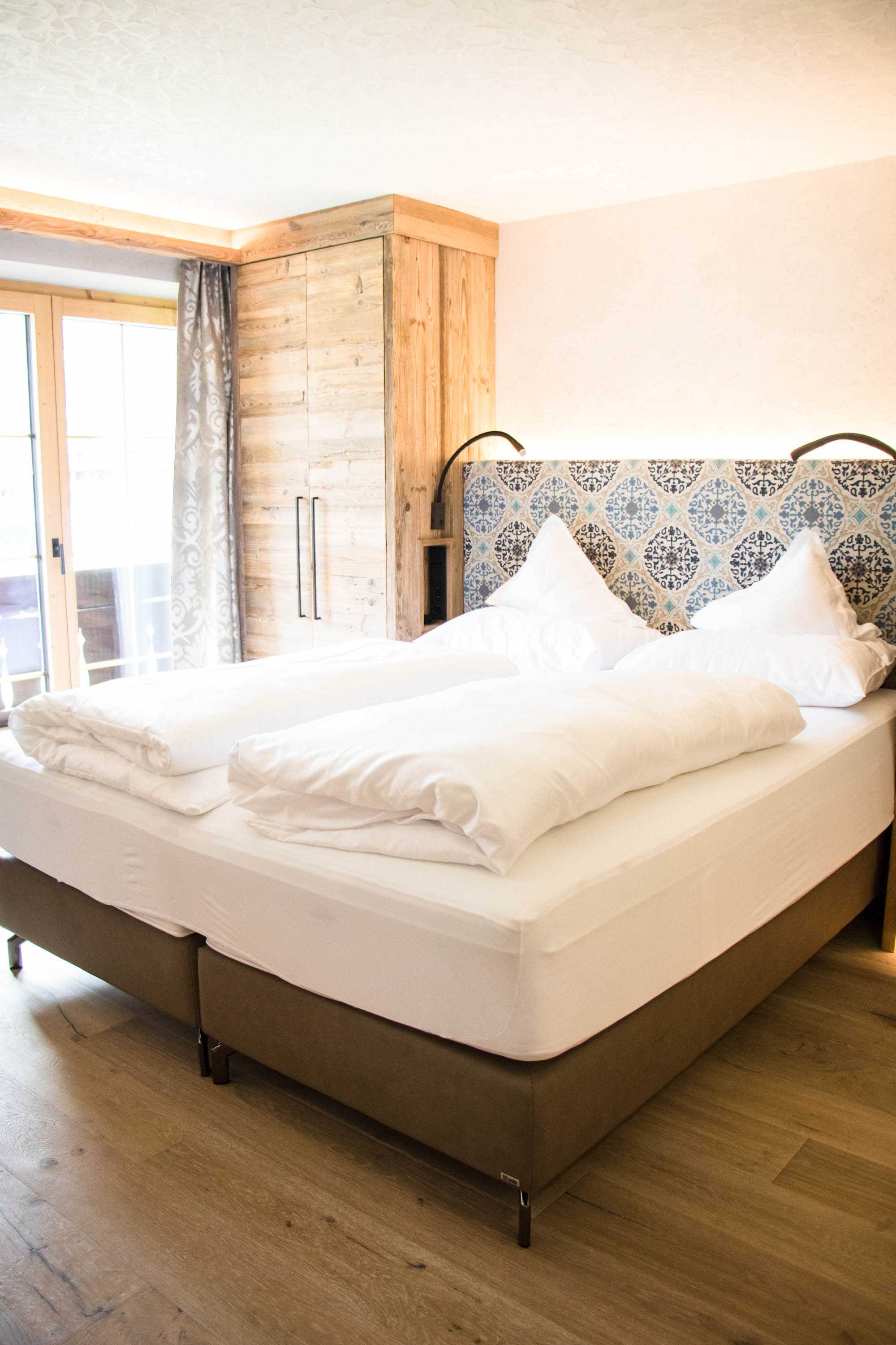 Doppelzimmer im Hotel Karwendel in Tirol 